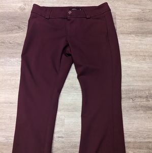 Torrid burgundy/wine colored dress pants